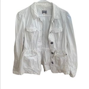 White Converse Jacket